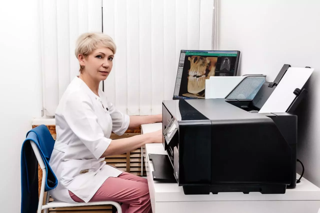 КТ снимок в 3d-stom